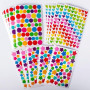 5000+ Gommettes Enfant Autocollants Stickers Colorés pour Scrapbooking DIY Cadeau d'anniversaire Fête des Enfants Récompenses