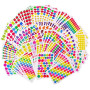 6000+ Gommettes Enfants Autocollants Joilis Stickers Colorés pour Cadeau Anniversaire Scrapbooking DIY