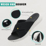 ZDQ Sandales Femme Été Confortable Orthopédique Chaussons Legere Chaussures Plate Claquettes