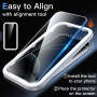 JETech Verre Trempé pour iPhone 16 Pro, Lot de 2 | 9H Protection D'écran, Transparent HD, Protection Anti-Rayures, Outil d'Insta