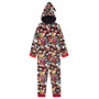 Harry Potter Combinaison Pyjama Enfant - Surpyjama Garcon ou Fille en Polaire - Onesie 7-14 Ans - Gryffondor
