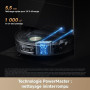 dreame X60 Pro Ultra Complete Robot Aspirateur Laveur avec Bras UltraExtend | aspiration 42 000 Pa, AI OmniSight, obstacles 10 c