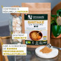 Shiitaké en poudre BIO 150g | Champignons séchés moulu | 100% Pur et Cru | Idéal en cuisine, goût Umami | Poudre fine | Qualité