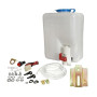 Kit de lave-glace universel pour pare-brise 12 V, pare-brise 1.5L universel pompe lave-glace pour voiture, pare-brise, lave-ling