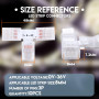 Innfeeltech Connecteur rapide du fil du connecteur de bande de 10 pièces pour 8MM 3 épingles de lumière LED, bande double latéra