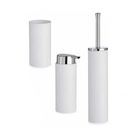 Ensemble de Bain Blanc 3 Pièces Plastique 28,99 €