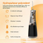 FlossJet Jet Dentaire Hydropulseur,Water Flosser 4 Modes IPX7 Sans Fil | Irrigateur Oral 300ML,Livré Avec 5 Buses Rotatives À 36