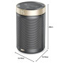 Dreo Chauffage d'appoint, Chauffage Electrique Soufflant Economique avec Thermostat, Minuterie 1-12H, Mode Éco, Chauffage Cérami