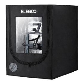 ELEGOO Boîtier Imprimante 3D pour Neptune 3 Pro/4/4 Pro, Ender 3 | Résistant au Feu, Étanche à la Poussière, Tente à Température
