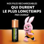 DURACELL Rechargeables Piles AA (Lot de 8) 1.2V, 2500 mAh, NiMH | Pré-chargées - Piles Rechargeables AA Haute Capacité - Pour Ma