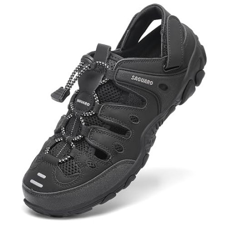 SAGUARO Sandales de Trekking Homme | Respirantes, Antidérapant, Sport Outdoor
