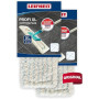 Leifheit Housse de Rechange Profi XL Cotton Plus, 42 cm, Lot de 2 | Pour balai Profi XL, ultra-absorbante, teneur en coton élevé