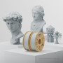 ELEGOO Filament PLA Rempli de Pierre 1,75mm Gris Ciment Marbré 1KG | Effet Pierre pour Imprimante 3D FDM, Précision Dimensionnel