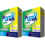 Lessive en poudre PUROX COLOR&WHITE (7 WL) en boîte, lessive antibactérienne 490 g (Lot de 2)