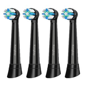 Têtes de rechange compatibles avec Oral-B iO Série 2 3 4 5 6 7 8 9 10, têtes de brosse à dents électriques à poils souples pour