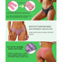 BeReady Culotte sans Couture Femme Slip Invisible sous-Vêtements Sexy Féminins Hipster Dentelle Bikini Culotte Femme
