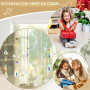 400 Pièces Kit de Fabrication DIY d’Attrape-Soleil, Créez Votre Suncatcher pour Décor de Fenêtre, Ensemble de Cristaux Colorés à