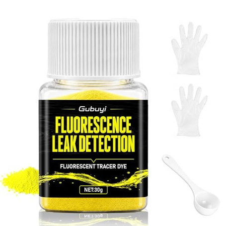 Fluorescéine, Colorant Fuite Piscine, Colorant de Traçage | Rilevatore Perdite Piscina, Rilevamento Fluoresceina Universale, Ada