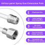 Airless Peinture Pistolet Tige De Rallonge pour Pulvérisateur Airless Buse Pistolet Peinture 3 Pcs 30cm, 50cm, 75cm