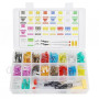 306 Pièces Set de Fusibles Voiture – Fusibles Auto 2A 5A 7.5A 10A 15A 20A 25A 30A 35A avec Testeur, Couleurs Variées