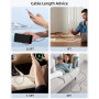 HOTNOW Câble USB C Court 50cm Lot de 3, 3A Câble USB A vers C Charge Rapide | Câble USB Type C Nylon Tressé pour iPhone 17 16 15
