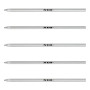 5 x RECHARGES STYLO MICRO MINI ENCRE NOIR, COMPATIBLE AVEC: Swarovski, Cross, Cartier, Lamy, Faber-Castell, Zebra, Schneider, Sc