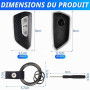 Coque Clé de Voiture pour VW Golf 8 GTI ID3 ID4 Cupra Formentor Cupra Leon | Télécommande Housse Coque de Protection Protège Cle