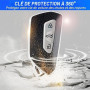 Coque Clé de Voiture pour VW Golf 8 GTI ID3 ID4 Cupra Formentor Cupra Leon | Télécommande Housse Coque de Protection Protège Cle