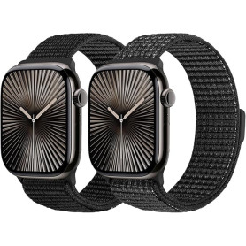 YONGBB Compatible avec Apple Watch Bracelet 38mm 40mm 41mm 42mm 44mm 45mm 46mm 49mm Bracelets pour iWatch Series 11 10 9 8 7 6 5