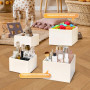 Umelee Présentoir Aperitif Buffet 6 PCS, Support Buffet en Acrylique à Fond Creux, Présentoirs pour Aliments, Desserts, Bijoux, 