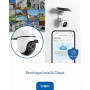 Tapo C610 Kit 2K 3MP Caméra WiFi Extérieur sans Fil avec Panneau Solaire, 360° PTZ Caméra Surveillance à Batterie 6700mAh, Détec