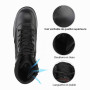 NORTIV 8 Bottes Hautes Militaires Rangers Homme | Antidérapante Botte de Combat Tactique Moto, Bottine pour extérieur Durable, C