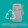 Litter Genie Poubelle à litière Easy Roll sans odeurs pour Le Bien être du Chat avec 2 recharges - 12 Mois pour Un Chat