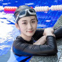 HSTWODE Lunettes de natation optiques avec correction visuelle | Dioptrie : de -0 à -6,0 | Anti-buée | Protection UV | Ajustemen