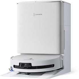 ECOVACS DEEBOT T90 Omni Robot Aspirateur Laveur 30000Pa Blast OZMO 3.0 AIVI | TruEdge 3.0, Triple Lift, TruePass 4WD, Fresh-Flow