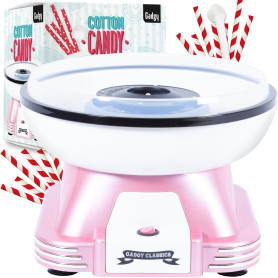Gadgy Machine à Barbe à Papa pour la Maison - Candy Floss Machine - Rose | Pour Fêtes d'Anniversaire – S’Utilise avec du Sucre o