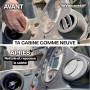 VULCANET – 80 Serviettes Nettoyantes Travaux Public/Agriculture + Microfibre – Nettoyage Cabine/Vitres/Sièges - Formule Brevetée