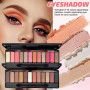 Coffret Maquillage Femme, Kit Maquillage Ado Fille Professionnel Complet avec Trousse de Maquillage, Coffret Cadeau Maquillage a
