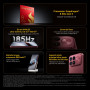 POCO F9 Ultra 5G, Smartphone 16+1 to, Rouge, Batterie 8050 mAh, Charge 100W | Snapdragon® 8 Elite Gen 5, VisionBoost D8, écran A