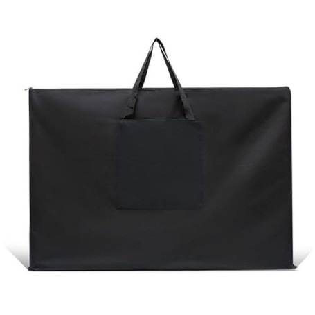SJTJSPX A1 Sac de Transport pour Planche à Dessin Étanche Sac Portfolio Protection Dossiers Sac de Rangement en Toile Poignée Po