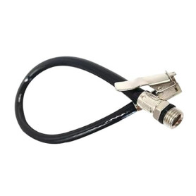 Dstarymnix Tuyau Gonfleur Pneu Compatible Valve Auto (Schrader), Flexible de Gonflage, Tuyau Gonflage Pneu Voiture, Embout Gonfl