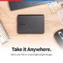 Toshiba Canvio Basics HDTB520XK3AA Disque dur externe 2 To USB 3.0 Noir