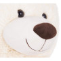 BRUBAKER Peluche géante XXL - Ours/Nounours - 100 cm | Ultra Douce & Mignonne - Blanc