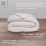 DODO - Couette Chaude Arizona 220 x 240 cm - Fibre Circul'Air Recyclée | 400g/m² - Ultra Douce - Enveloppe Polyester - Lit 2 Per