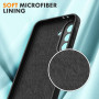 Vansdon Coque Compatible avec Samsung Galaxy A36 5G, Noir | 2 Film de Protection en Verre trempé, Housse Souple en TPU en Silico
