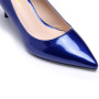 GENSHUO Escarpins à Talons Bas pour Femmes Talons Aiguilles Élégants à Bout Pointu 6CM/2,36 Pouces Chaussures à Talons Hauts pou