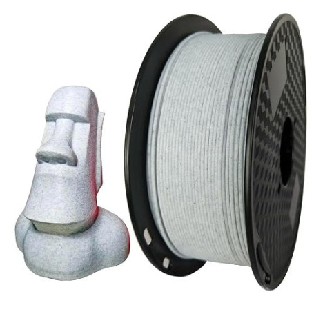 CC3D Filament PETG marbré 1,75 mm, bobine 1 kg, matériau 3D, compatible FDM