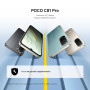 XIAOMI POCO C81 Pro Smartphone 4+128 Go Batterie 6000mAh - Noir | Écran immersif 6,9" 120Hz, double caméra IA 13 Mpx, 1 an de ga