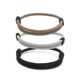 cxxtkcxxlc bracelets pour homme style surfeur - Fabriqué à la main - En corde de voile - Pour homme et femme - Bracelet paracord