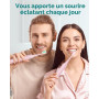 Brosse À Dent Électrique Soniques pour Adultes - Brosse A Dent Sonique avec 8 Têtes de Brosse et Étui de Voyage, 5 Modes, 90 Jou